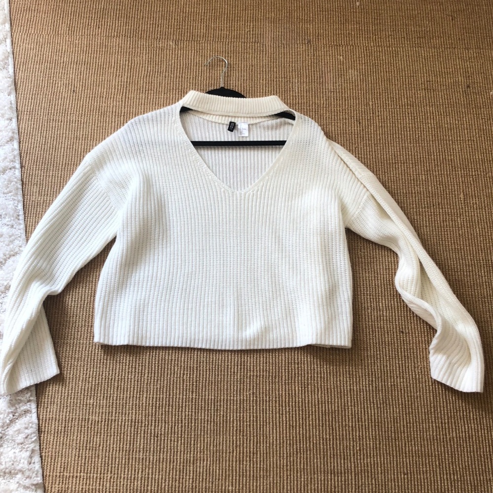 White sweater